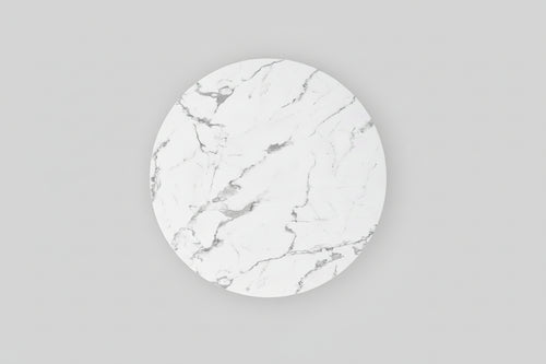 Marble Cube Pedestal Dining Table
