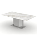 79" Rectangular Marble Dining Table