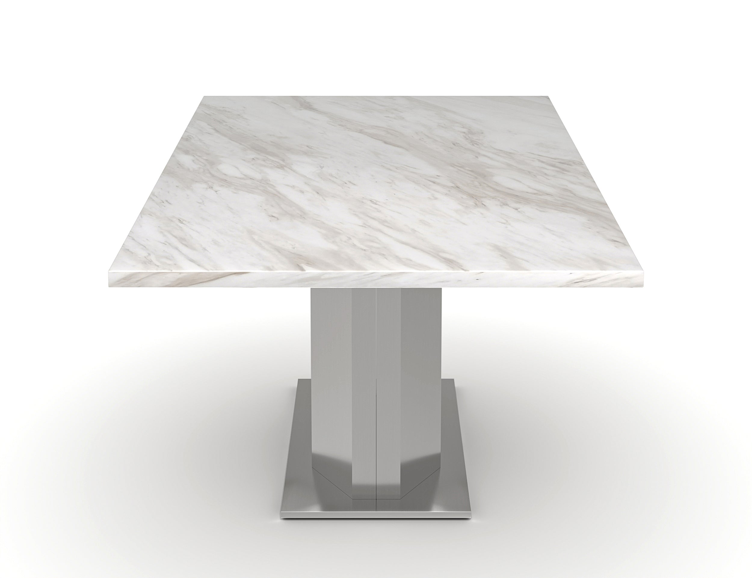 79" Rectangular Marble Dining Table